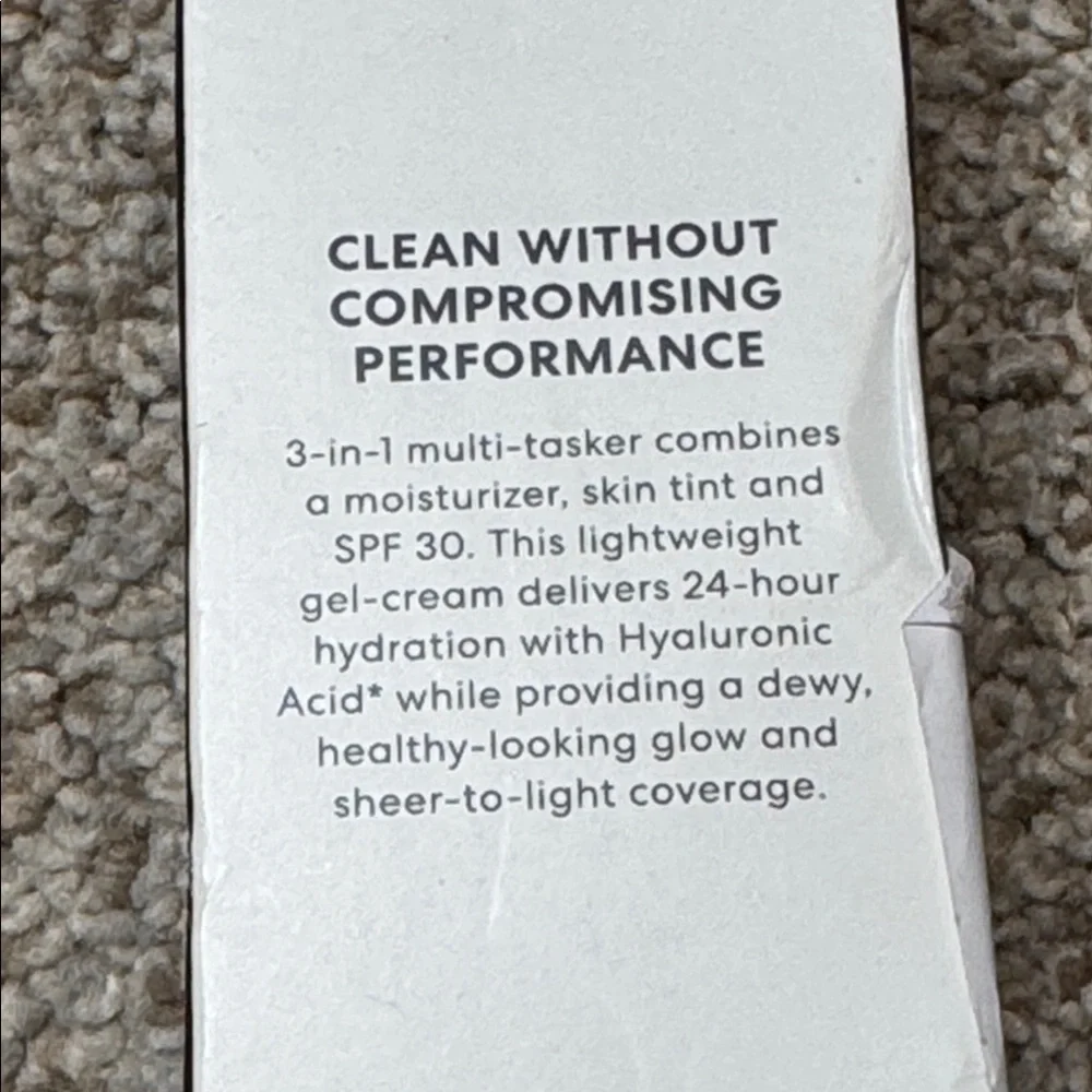 bareMinerals Complexion Rescue Tinted Moisturizer SPF 30 Mahogany 11.5 NWT